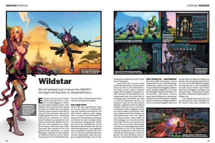 Preview und Titelthema Wildstar in buffed 01-02/2014