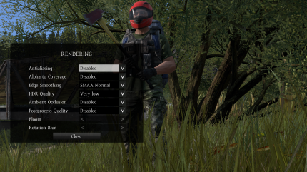 Bei der Einstellung der Grafikoptionen muss etwas experimentiert werden. Noch ist die Alpha-Version von DayZ nicht ideal optimiert.