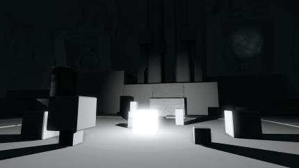 Einige Oberflächen werden durchlässig, wenn sie nicht vom Licht angestrahlt werden: eins der häufigsten Rätselelemente.