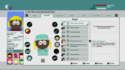 South Park: Der Stab der Wahrheit - Komplettlösung mit Tipps zu Quests, Chinpokomon, Nebenquest