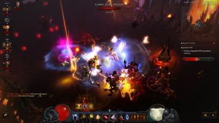 Mit seinen tollen Effekten sieht Diablo 3 auch vier Jahre nach Release noch gut aus. Einzig die Umgebungstexturen wirken unzeitgemäß.