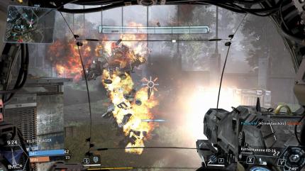 Abseits der Explosionseffekte macht Titanfall eine optisch blasse Figur.