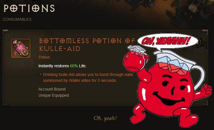 Diablo 3: Reaper of Souls - Easter Egg 'Kulle-Aid' - Kool-Aid Man
