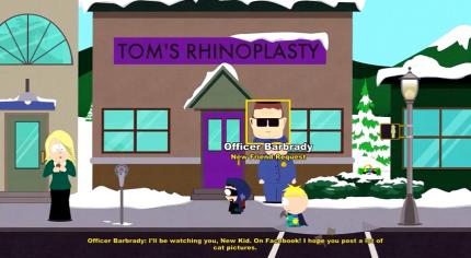 South Park: Der Stab der Wahrheit - Easter Egg 'Officer Barbrady'