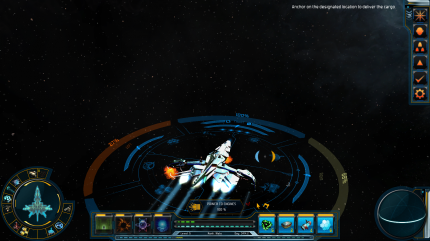 Starpoint Gemini 2: Eins der neuen Features ist das taktische Overlay, das alle wichtigen Komponenten des Schiffs und deren Zustand zeigt.