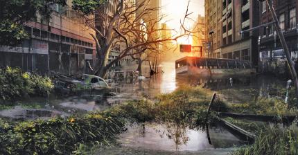 Bildsprache: Natur erobert langsam die verwaisten Städte zurück und sorgt so für surreal-faszinierende Bilder.