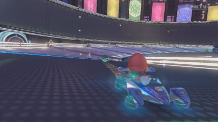 Eine interessante Mario Kart-Umsetzung des Themas 'Disco': Das Discodrom.