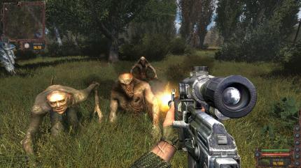 Neue Mutanten wie der Izlom (ganz links) treiben in Lost Alpha ihr Unwesen.