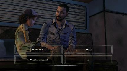 Lees Gastauftritt gehört zu den emotionalen Höhepunkten der letzten Episode. Clementine muss sich endgültig mit seinem Tod abfinden.
