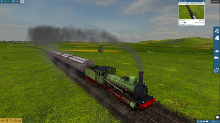 Train Fever: Erste Dampflokomotiven sorgen für einen schnelleren Personentransport.