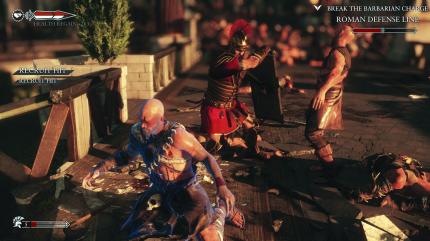 Cryteks Ryse: Son of Rome erzählt die Geschichte vom fiktiven General Marius, der gegen eine Invasion der Barbaren ankämpft.
