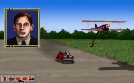 In diesem kreativen Minispiel müsst ihr das Auto bei den Proben zu einer Flugshow steuern.