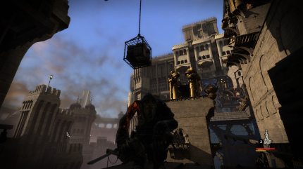 Styx: Master of Shadows - Die Architektur des Atrium-Turms ist imposant und bietet reichlich Kletter-Potenzial.