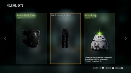 Mit dem neuen Loot-System erhaltet ihr besondere Ausrüstungsgegenstände und Waffen.