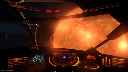 Elite: Dangerous - Gewaltige Sonnen stellen ein beeindruckendes Schauspiel dar. Wer hier zu lange verweilt, muss mit Hitzeschäden rechnen.