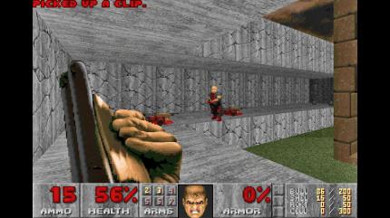 Die Doppelschrotflinte war neu in Doom 2.