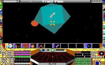 Auf der Suche nach den besten Handelsrouten durchstreiften Elite-Spieler ab 1984 die Galaxis. 1991 gab's dann bei Elite Plus auf dem PC ausgefüllte 3D-Objekte.