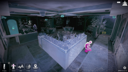 République Remastered - Im Scan-Modus könnt ihr munter zwischen den vielen Kameras in den Levels hin- und herspringen, um so einen Fluchtweg für Hope auszutüfteln.