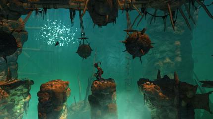 Zum Glück bietet Oddworld: New 'n' Tasty eine Quicksave-Funktion, denn einige Gameplay-Abschnitte sind schwer zu überwinden.