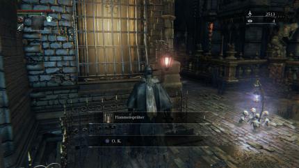 Gilbert gibt euch nach dem Bosskampf gegen Gascoigne den Flammensprüher.