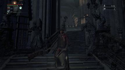 Später führt euch euer Weg hier hinauf. Von oben aus säubert ihr auch das Gebiet rechts, bevor ihr durch die große Tür in die Kathedrale geht.