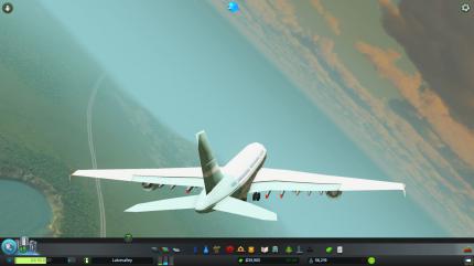 Ein bisschen mehr Action gefällig? Mit dem Flugzeug-Simulator erlebt ihr Cities: Skylines aus der Vogelperspektive.