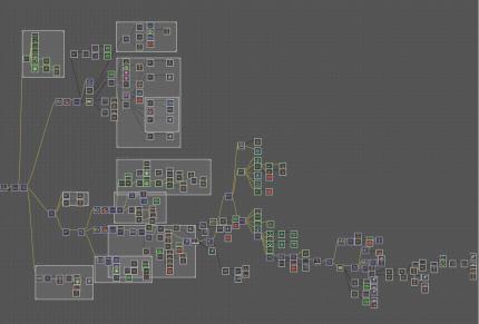 Der 'Verhaltensbaum' eines NPCs stellt ein komplexes KI-Gebilde dar, das im Prinzip wie ein Gehirn funktioniert. Die KI nimmt Informationen auf, verarbeitet sie und trifft logische Entscheidungen.