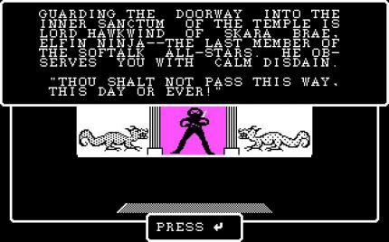 Beinharter Oldie: Der Klassiker Wizardry IV: The Return of Werdna von 1987 gilt auch heute noch zurecht als eines der knackigsten Rollenspiele aller Zeiten.