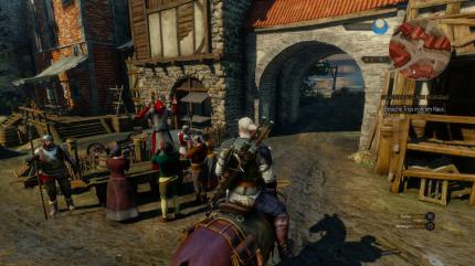 In den Städten sorgen Marktschreier, Handwerker, Fußgänger, Huren und jede Menge anderer NPCs für Leben.