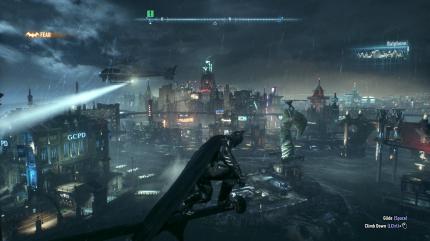 Gotham City: Die Spielwelt ist deutlich größer, höher und bunter als in den Vorgängern. (PC)