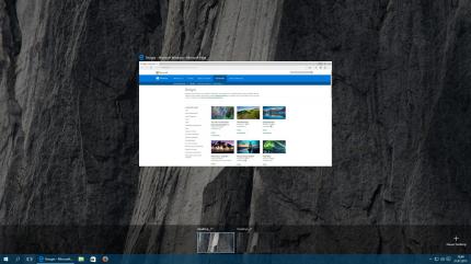 Mit virtuellen Desktops richtet ihr mehrere Arbeitsflächen ein.