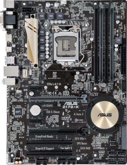 Sockel 1151, für Übertakter: ASUS Z170-K, ab 125 Euro