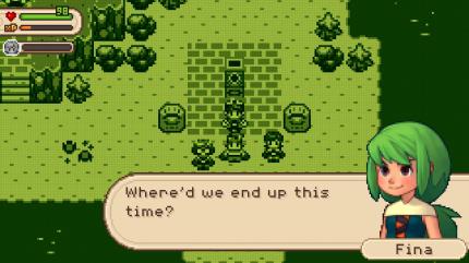 Wunderschön: Der Look uralter Game-Boy-Spiele wird in der ältesten Epoche toll eingefangen.
