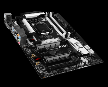 Sockel 1151 Mainboard von MSI mit dem Z170-Chipsatz