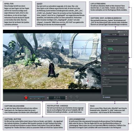 Elgato Software im Detail erklärt! (Klickt auf das Bild für eine höhere Auflösung)