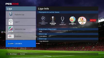 Eine Liga wählt ihr aus, falls euer Team nicht bereits in einer der Ligen enthalten ist. Wir empfehlen für den Anfang den Start in einer der zweiten Ligen.