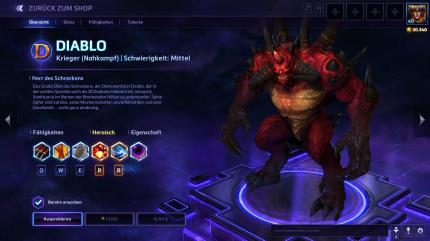 Für Heroes of the Storm setzt Blizzard auf ein faires Free2Play-System. Es könnte auch für Diablo funktionieren.