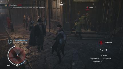 Die Rooks nehmen die Polizisten auseinander.