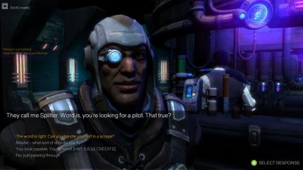 Einen Mehrspielermodus besitzt Rebel Galaxy nicht. Ihr könnt jedoch gegen einmaliges Zahlen einer Gebühr einen NPC-Söldner anheuern.