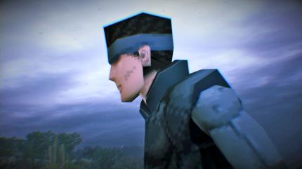 Ein weiteres Easter Egg in Ground Zeroes: Im 'Déjà-Vu'-Modus übernimmt das alte Playstation-Polygonmodell von Solid Snake die Hauptrolle.