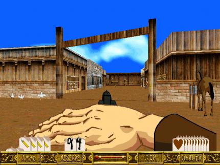 Der Western-Shooter Outlaws stammt ebenfalls von LucasArts und ist einer der zu unrecht untergegangenen Geheimtipps des Action-Genres.