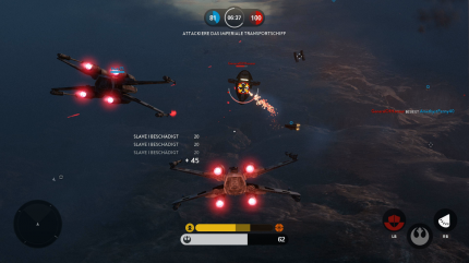 Mit neun unterschiedlichen Spielmodi fällt das Battlefront-Paket ziemlich dick aus. Doch Varianten wie 'Jägerstaffel' sind eher ein nettes Extra.
