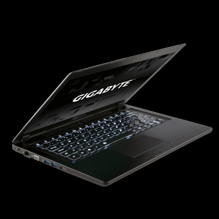 Mit 14 Zoll ein sehr kleines Gamingnotebook Gigabyte P34W