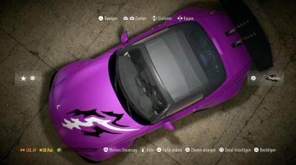 Im Decal-Editor wählt ihr aus einer Vielzahl von Folien, um eurem Wagen ein individuelles Aussehen zu verpassen (PS4).