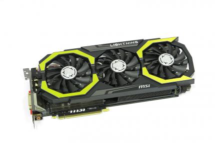 Beispiel für ein Customdesign: MSI GTX 980 Ti Lightning