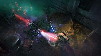 Vier-Spieler-Koop: Mit mehreren Mitstreitern macht der Twin-Stick-Shooter gleich mehr Spaß.