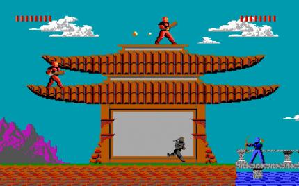 ... sondern auch bei Shadow Knights zum Einsatz. Letztere Ninja-Action wurde nur produziert, um den Knebelvertrag mit Softdisk zu erfüllen.