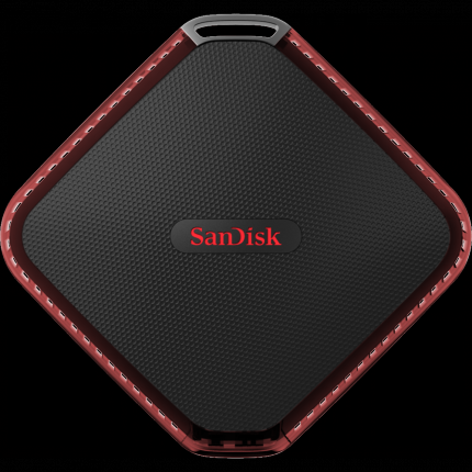 Besonders robuste externe SSD mit 480 Gigabyte Kapazität: SanDisk Extreme 510 SSD