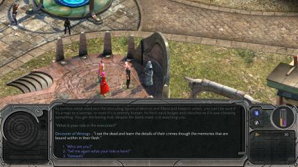 Kannibalismus in Torment: Tides of Numenera