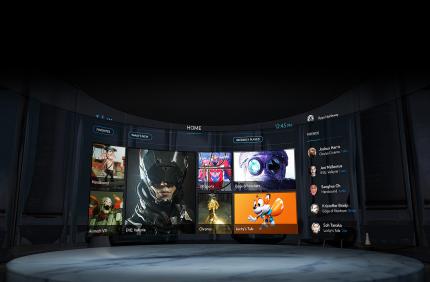 Ein virtuelles Spielezimmer als Anwendungsbeispiel von Oculus